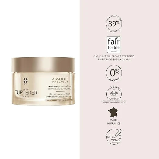 Absolue Kératine, Ultimate Renewal Mask Jar 200ML — image 3