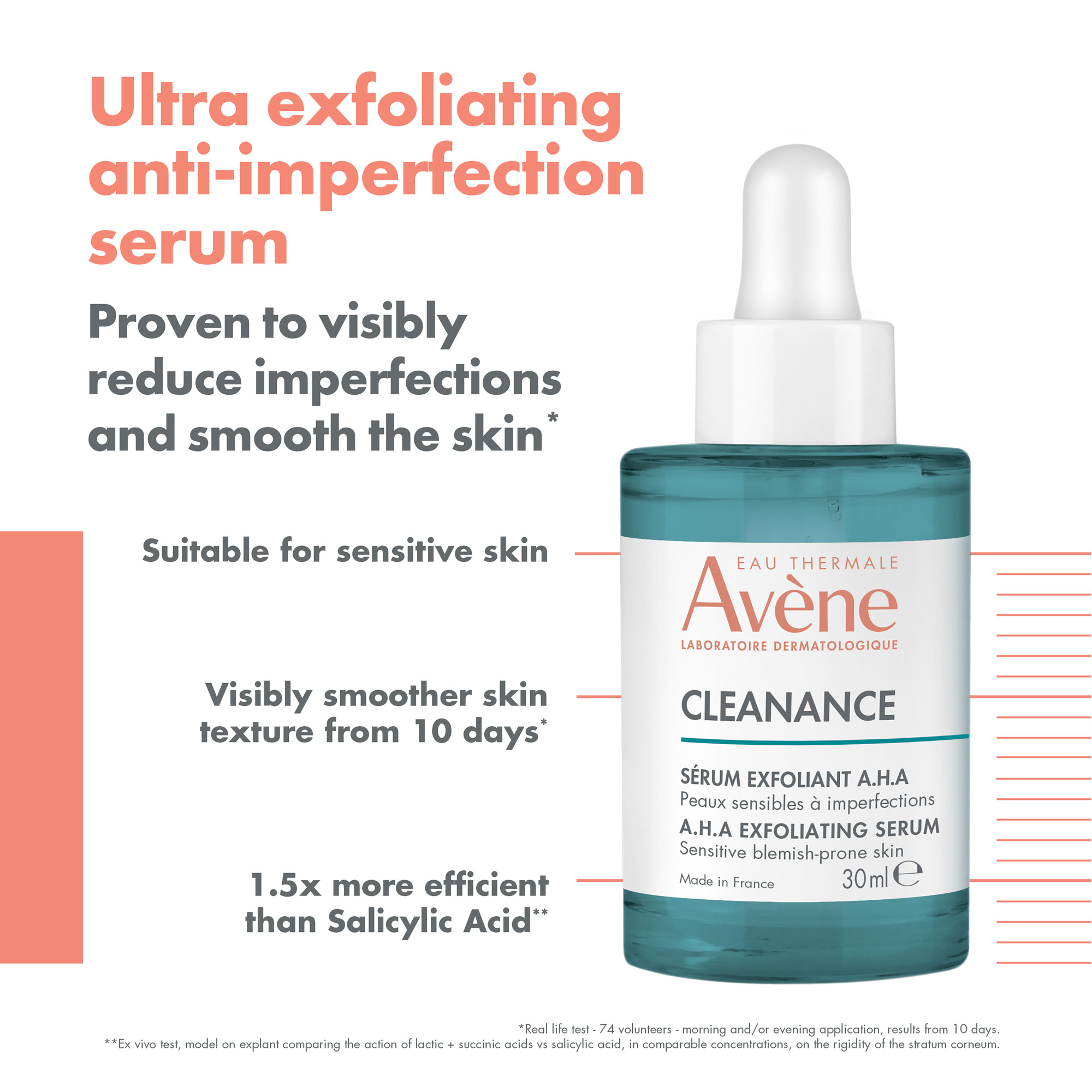 Avene Cleanance Exfoliating AHA Serum 30ml — image 4