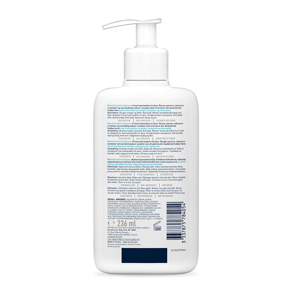 CeraVe Blemish Control Cleanser 236ml — image 2