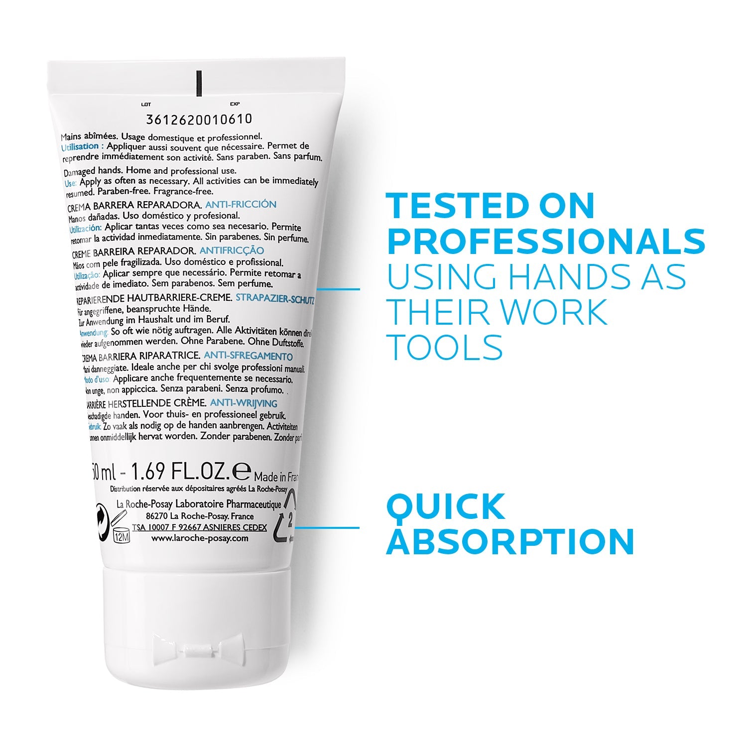 La Roche-Posay Cicaplast Hand Cream 50ml — image 4