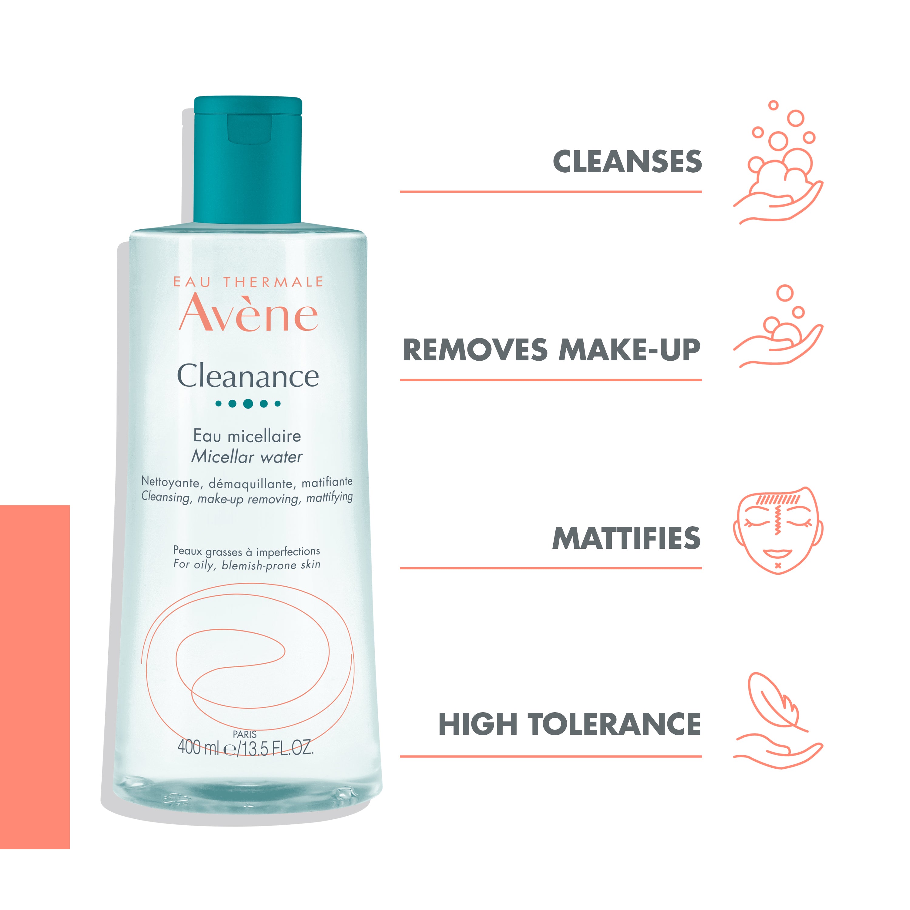 Avène Cleanance Micellar Water 400ML — image 2
