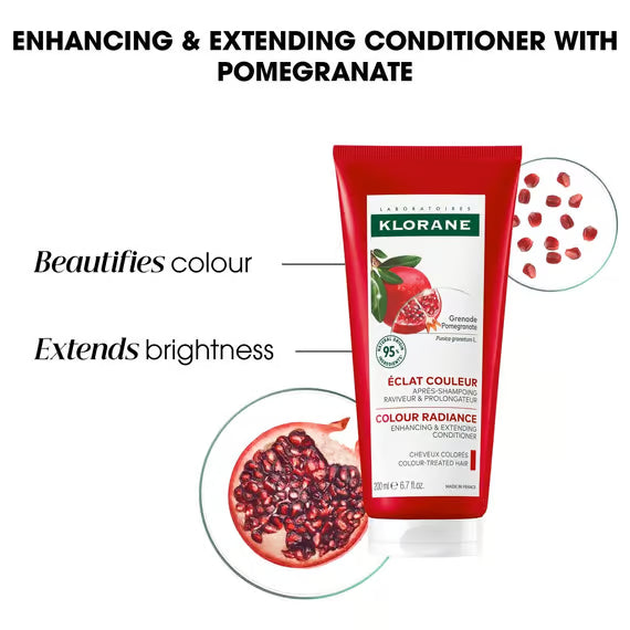 Klorane Color Enhancing Conditioner with Pomegranate 200ml — image 2