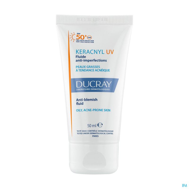 Ducray Keracnyl UV Fluid Anti-Imperfections SPF 50+