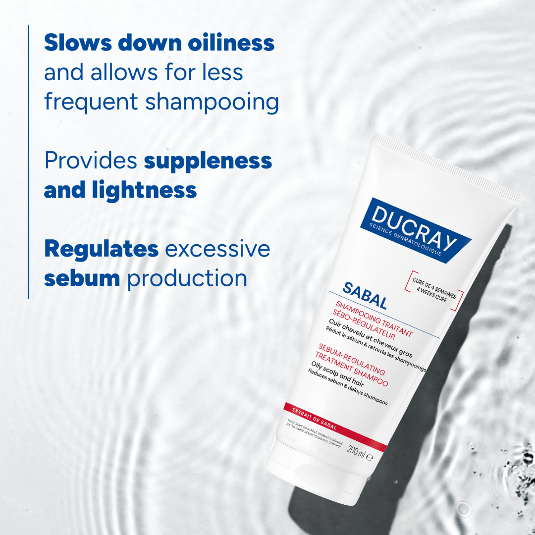 Ducray Sabal Seboreducting treatment shampoo for oily hair 200ml — image 2