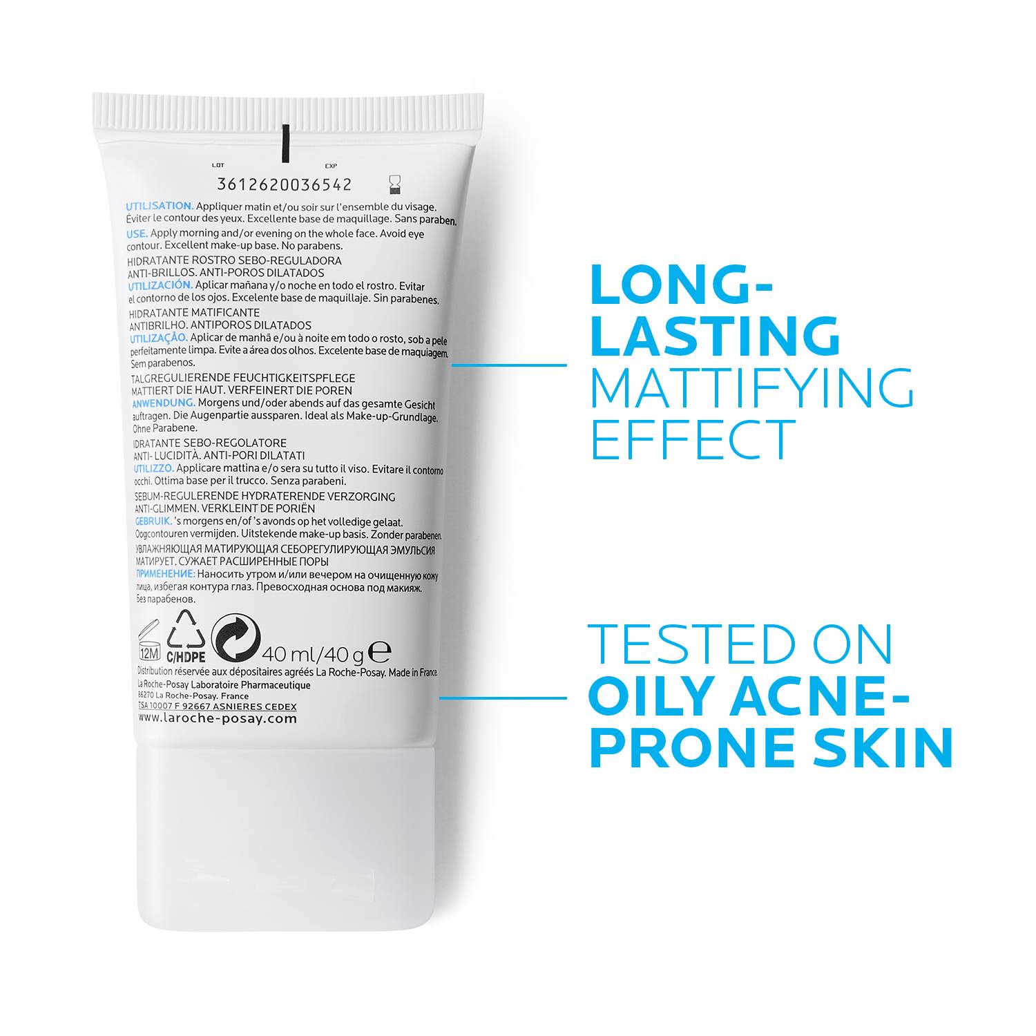 La Roche-Posay Effaclar Mat+ Hydratant 40ml — image 2