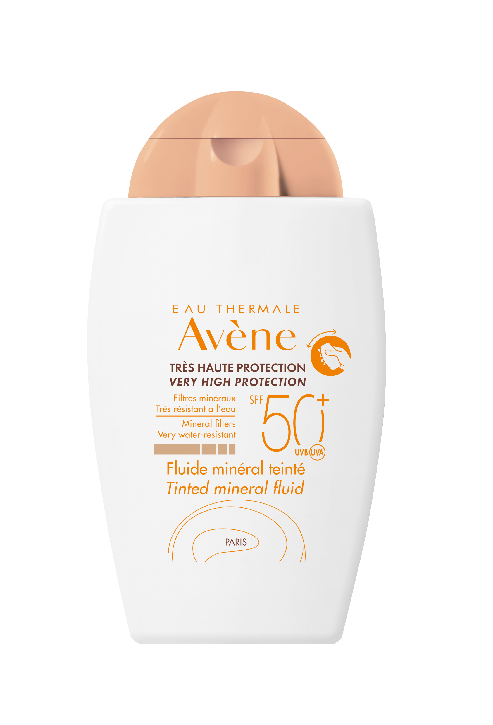 Avène Very High Protection Fluid Mineral SPF50 Tinted 40ML