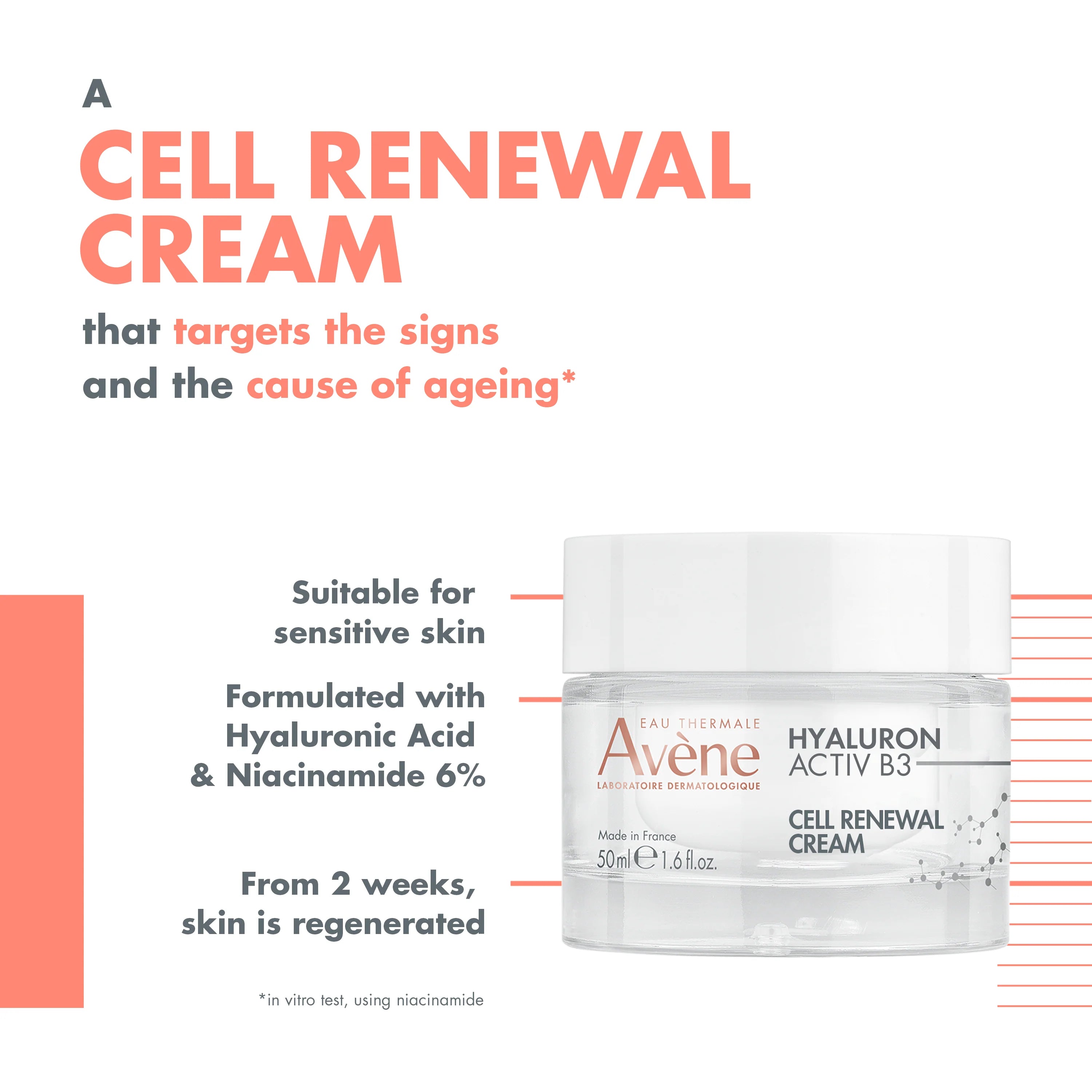 Hyaluron Activ B3 Renewal firming cream — image 3