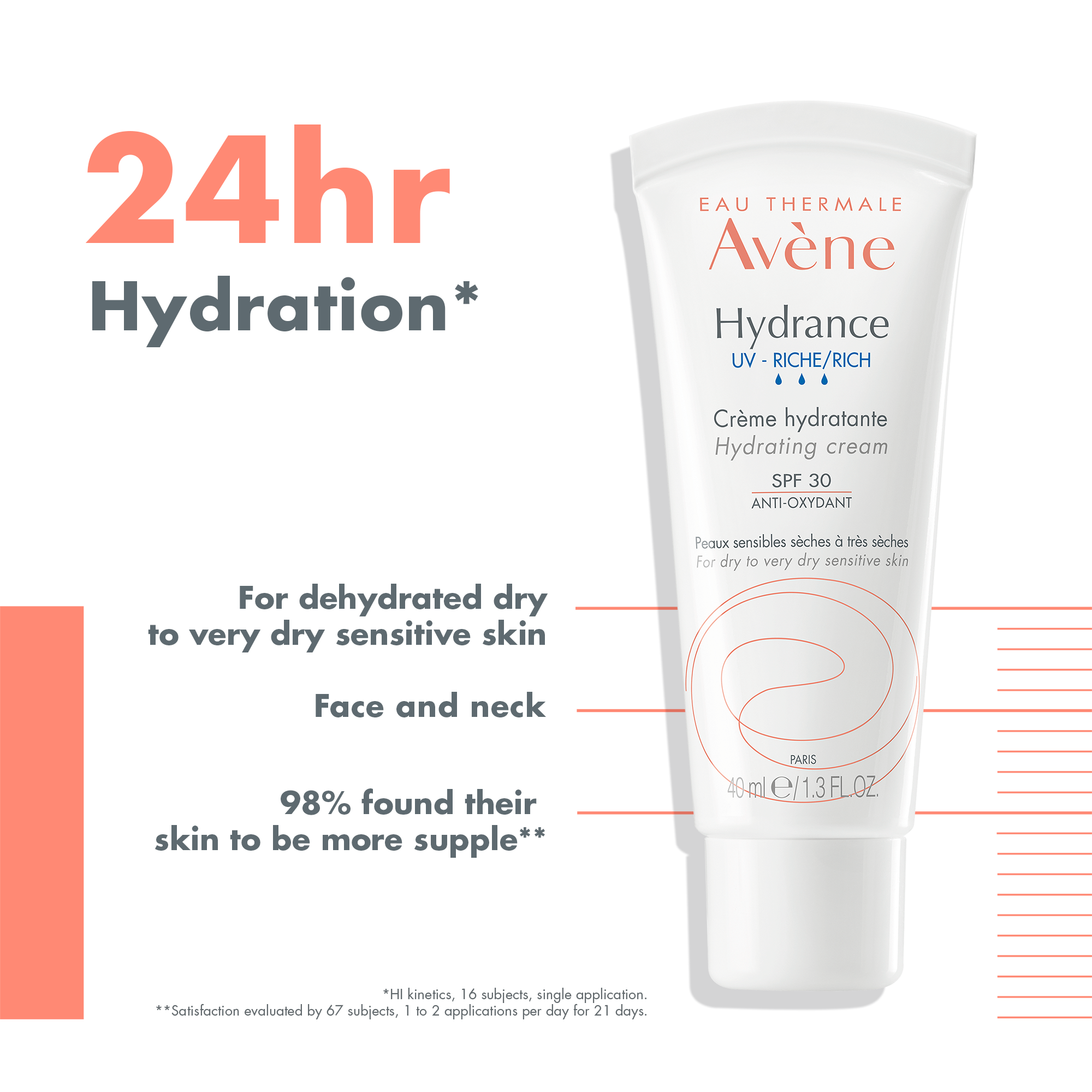 Avène Hydrance UV Rich SPF30 40ML — image 3