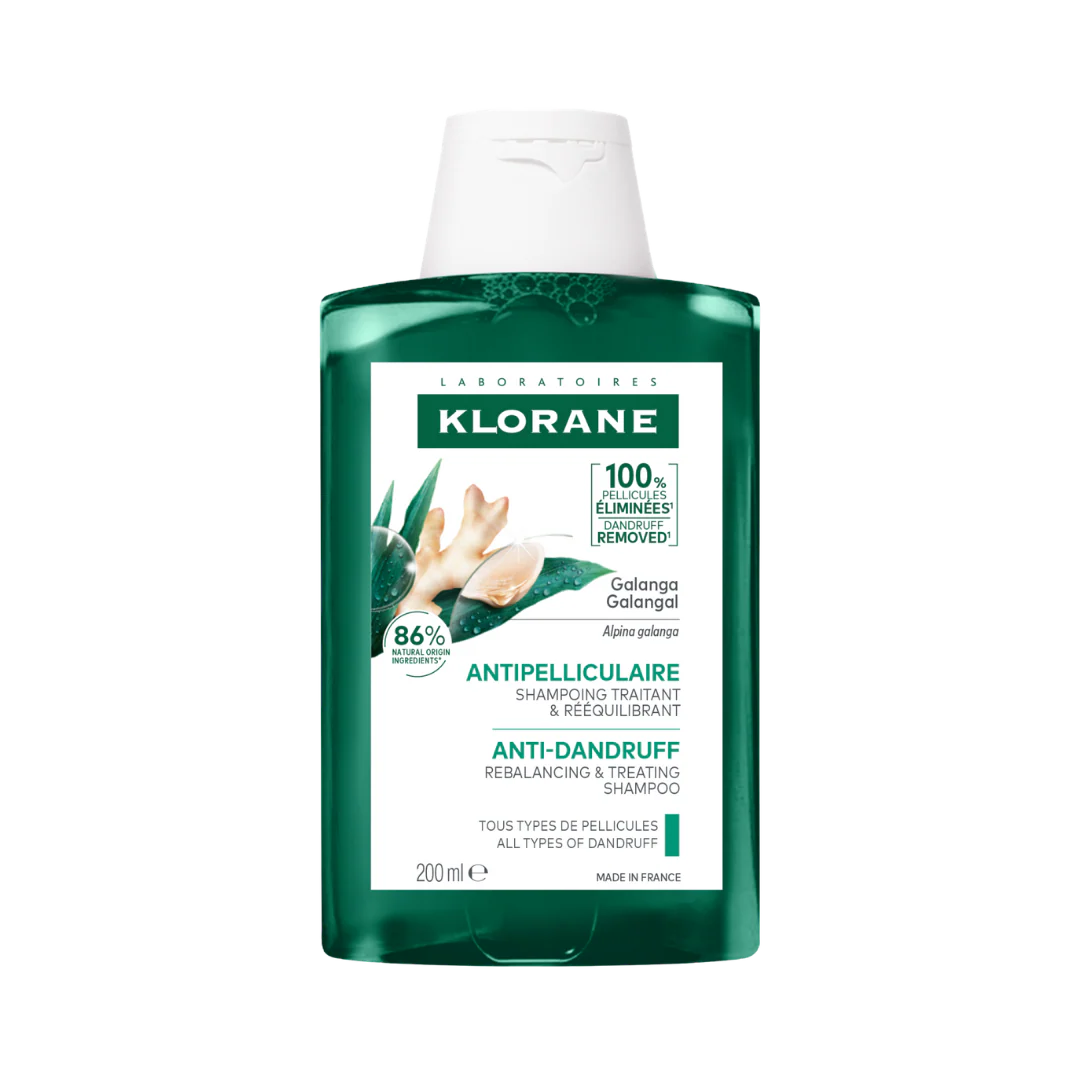 Klorane Anti-Dandruff Rebalancing & Treating Shampoo with Galanga 200ml