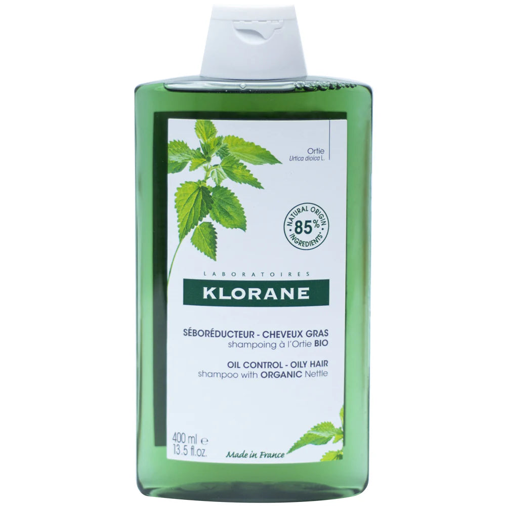 Klorane Oil Control Purifying & Balancing Shampoo with Nettle 400ml