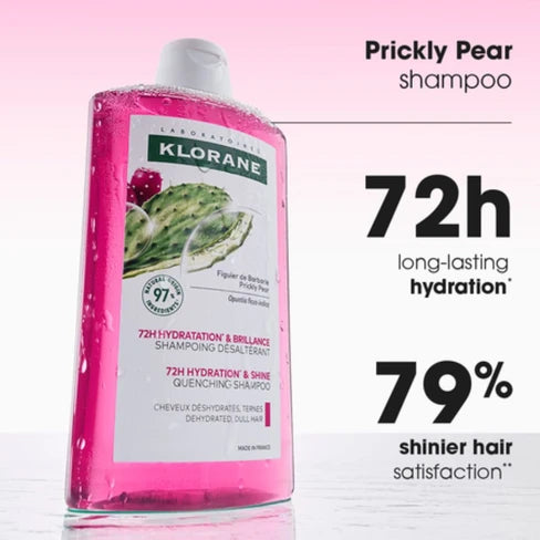 Klorane Hydrating & Shine Quenching Shampoo with Prickly Pear 200ml — image 3