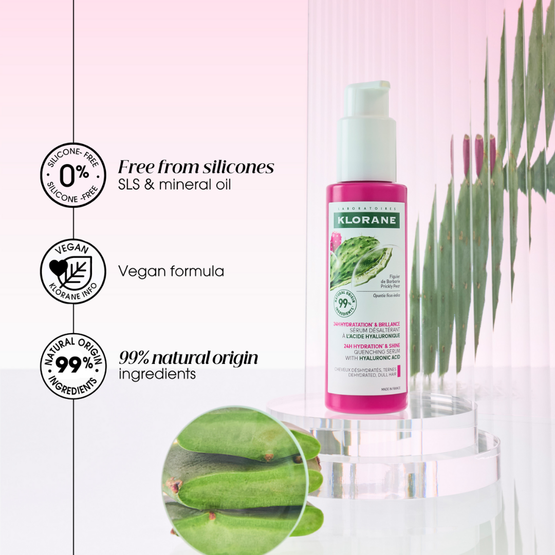 Klorane Hydrating & Shine Quenching Serum with Prickly Pear 100ml — image 7