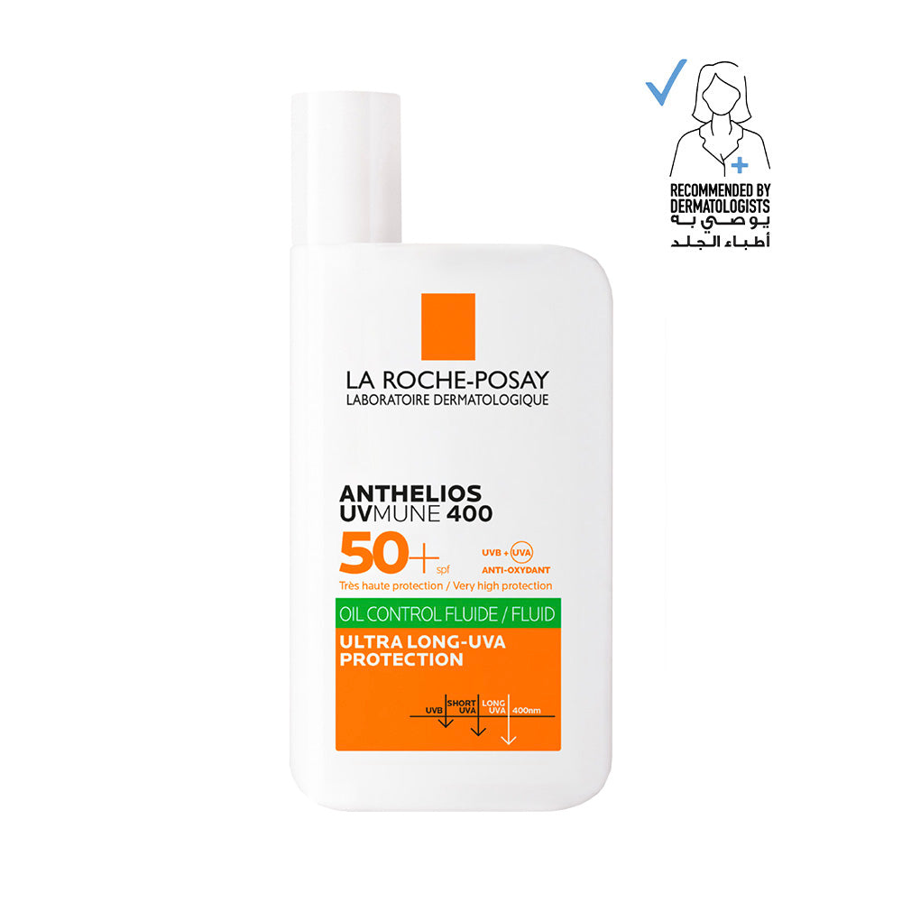 La Roche-Posay Anthelios UVMune 400 Oil Control Fluid Sunscreen SPF 50+ 50ml