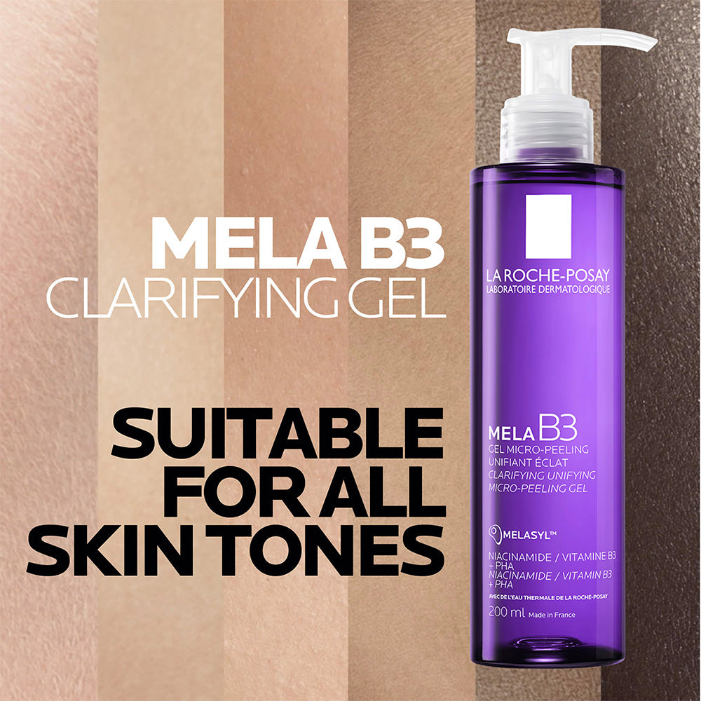 La Roche-Posay Mela B3 Anti-dark spots Cleanser with Niacinamide for all Skin types 200mL — image 4