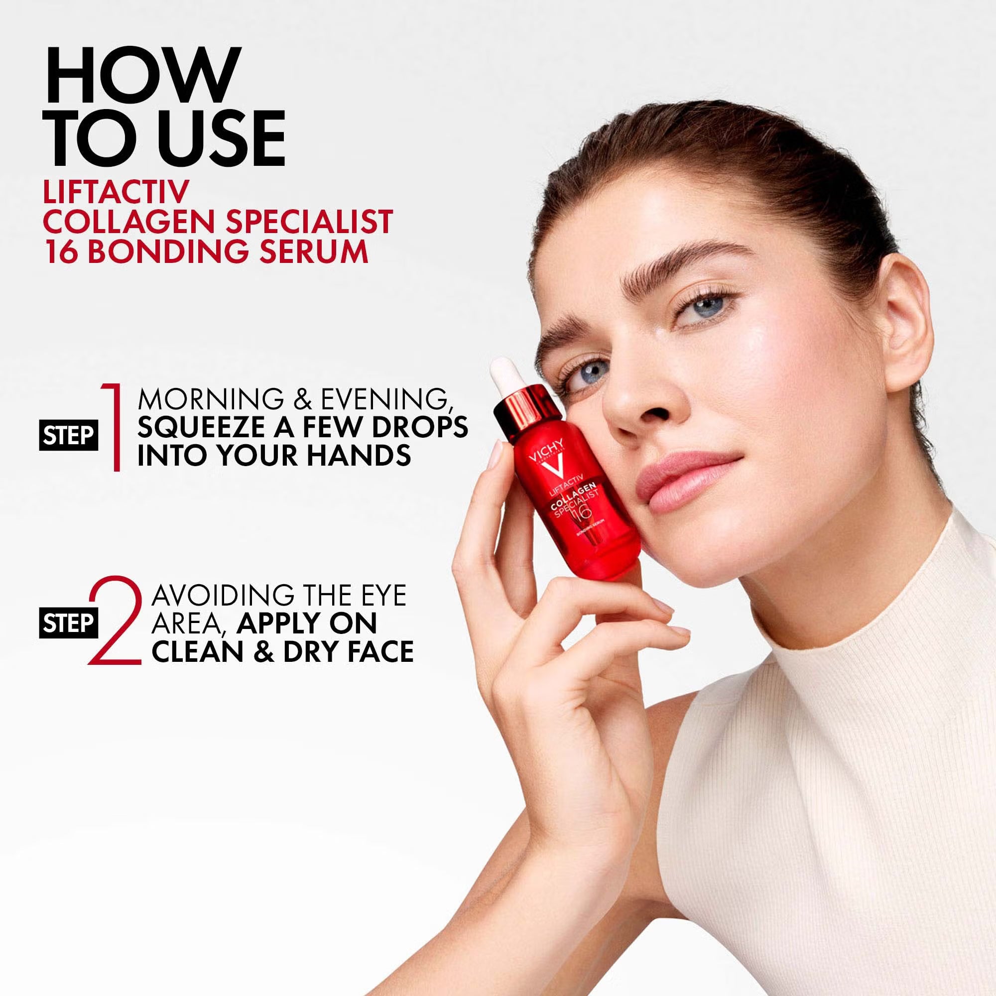 Vichy liftactiv collagen specialist 16 bonding anti aging serum for men & women 30ml — image 2