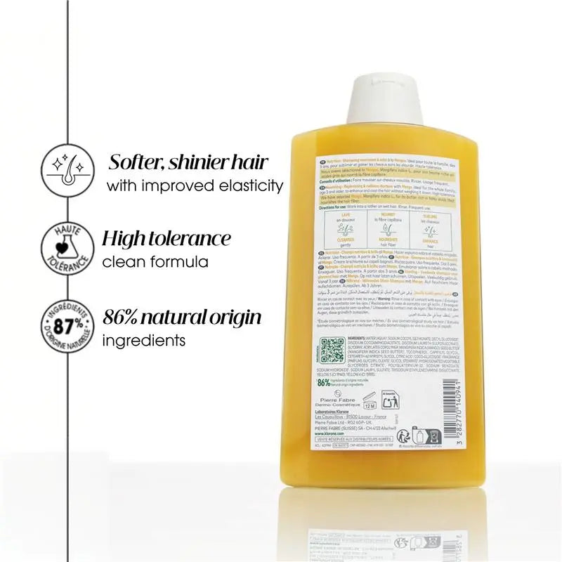 Klorane Nourishing Replenishing & Radiance Shampoo with Mango 200ml — image 3