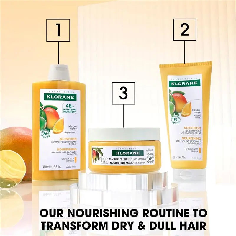 Klorane Nourishing Replenishing & Radiance Shampoo with Mango 200ml — image 9
