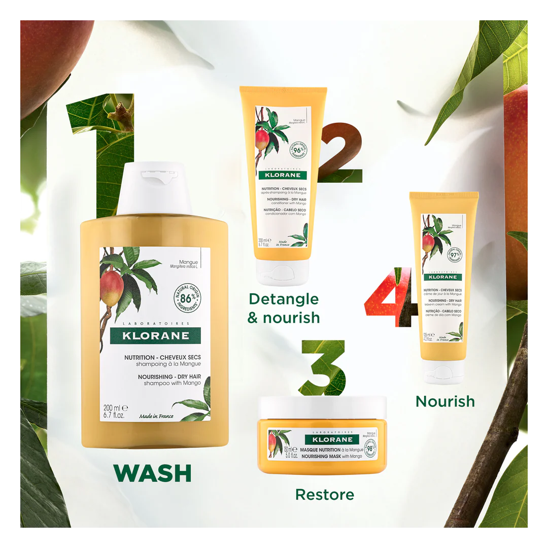 Klorane Nourishing Replenishing & Radiance Shampoo with Mango 200ml — image 10