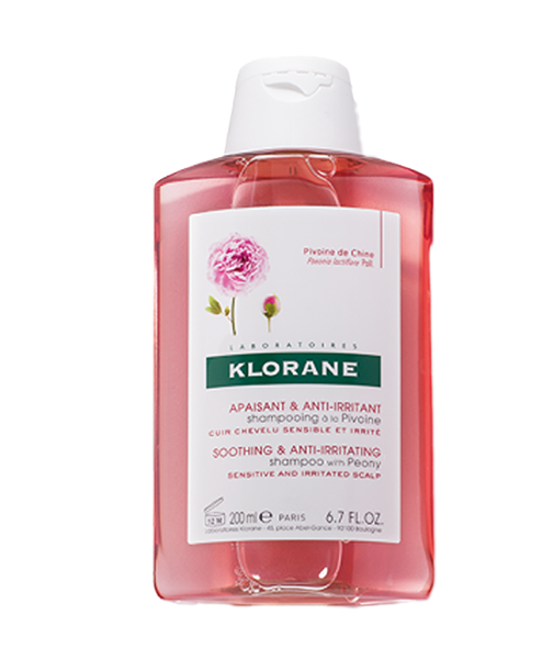Klorane Soothing Anti-Irritation & Protective Shampoo with Peony 200ml