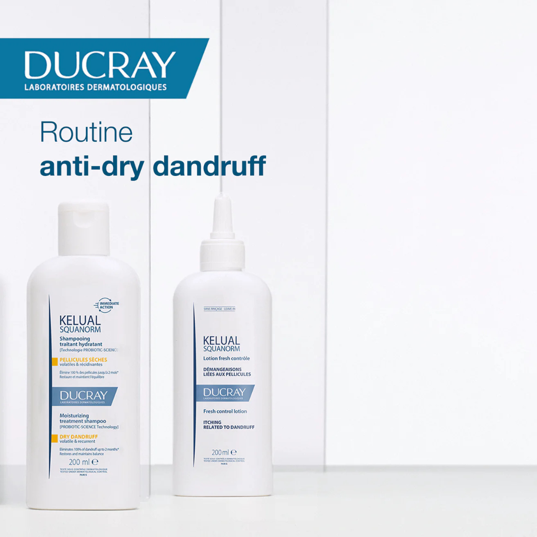 Ducray Kelual squanorm anti-dandruff treatment shampoo - Dry dandruff — image 5
