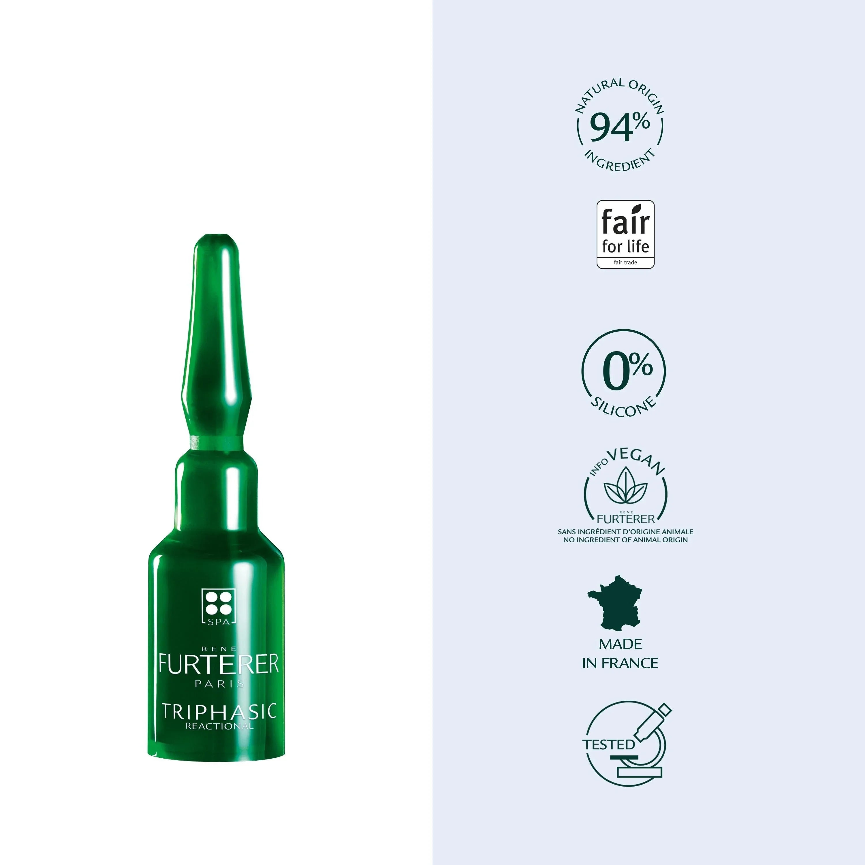 Triphasic Reactional Sudden Hair Loss Treatment 12 amp x 5ML — image 4