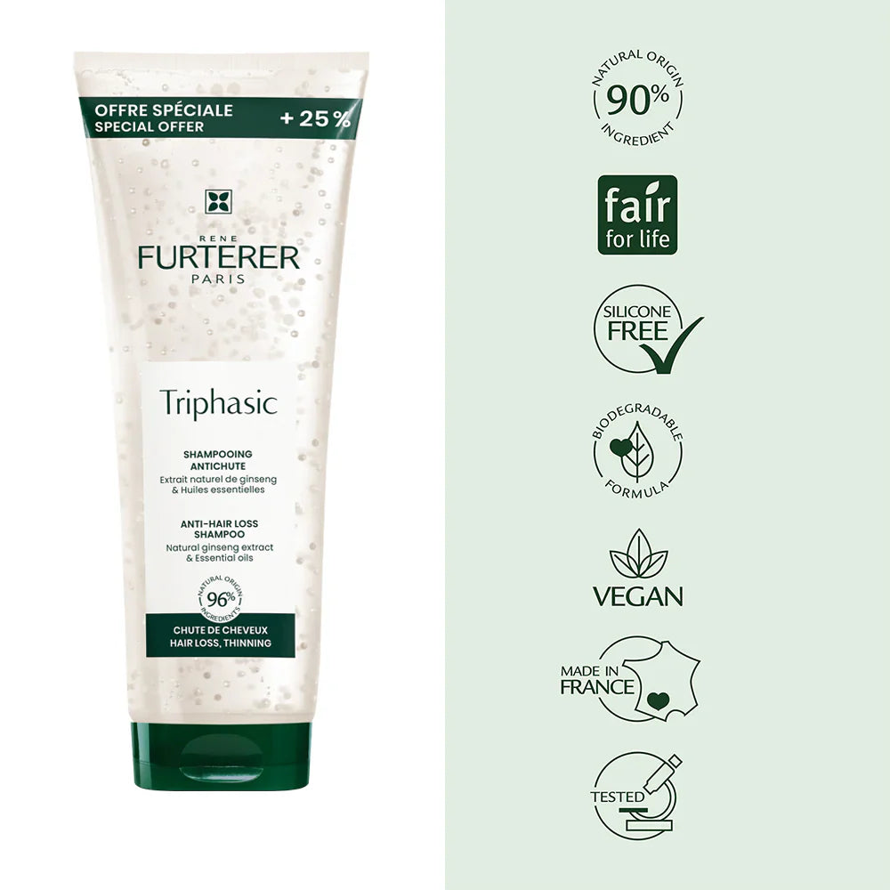 Triphasic Stimulating Shampoo Anti-Hair Loss Complement 200ML — image 3