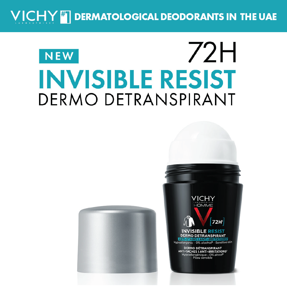 Vichy 72 Hours Invisible Resist Deodorant for Men 50ml — image 2