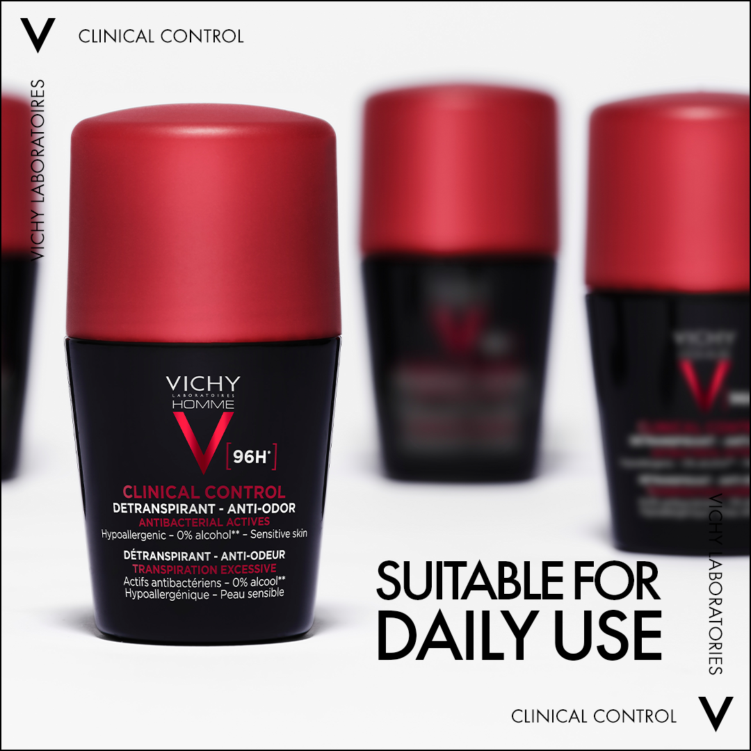 Vichy 96 Hour Clinical Control Deodorant For Men 50ml — image 5
